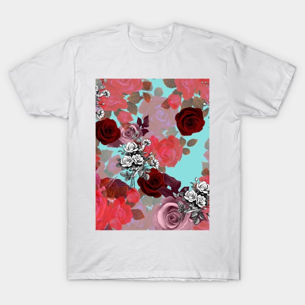 ROSEN'Rose T-Shirt by Artskratch